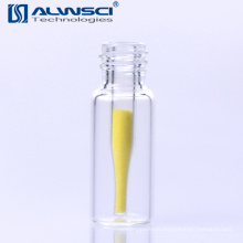 Matériau en verre base conique 0,15 ml inserts micro pour 8-425 flacons
